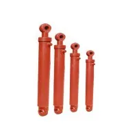 Maatalouskoneiden Crawler Tractor / Caterpillar Machinery Yhden toimivan hydraulisen sylinterin